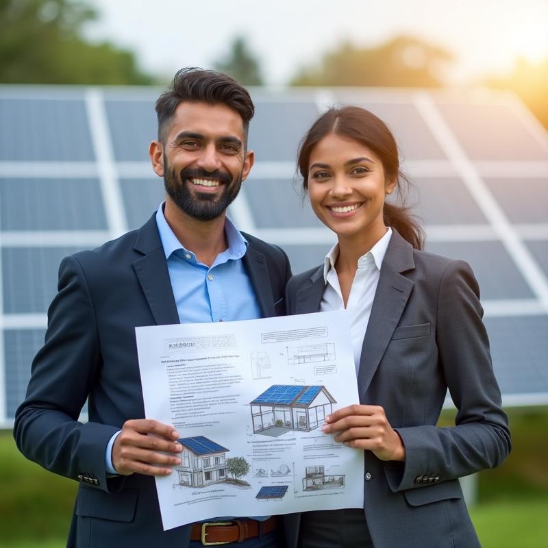 Successful solar entrepreneurs